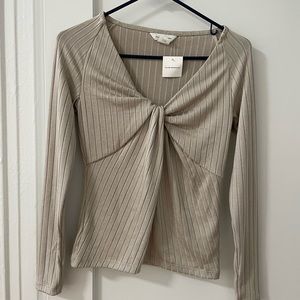 Club Monaco tie front top brand new with tag